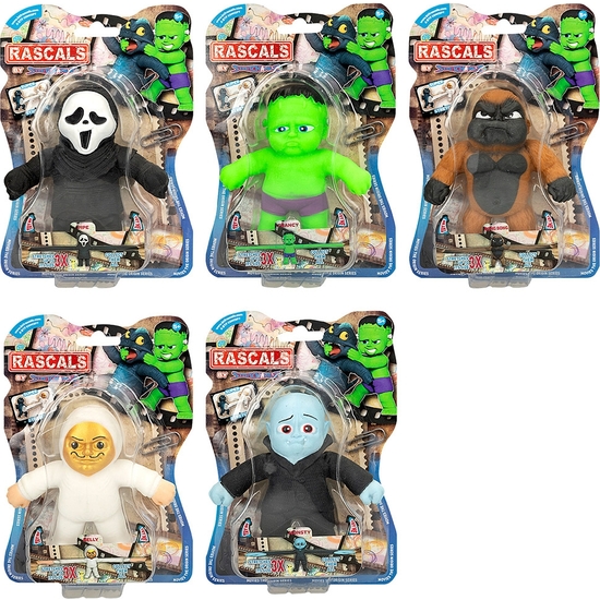 RASCALS FIGURA ESTIRABLE PERSONAJES PELÍCULA 11 CM EN BLISTER 6 MODELOS image 2