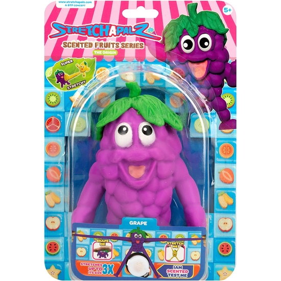 STRETCHAPALZ FIGURA ESTIRABLE FRUTAS 14 CM EN BLISTER 5 MODELOS image 0