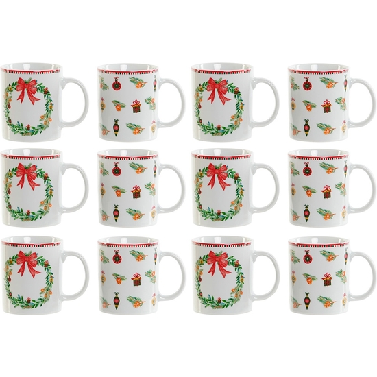 CAJA 12 TAZA MUG NAVIDAD 300 ML 2 MODELOS image 0