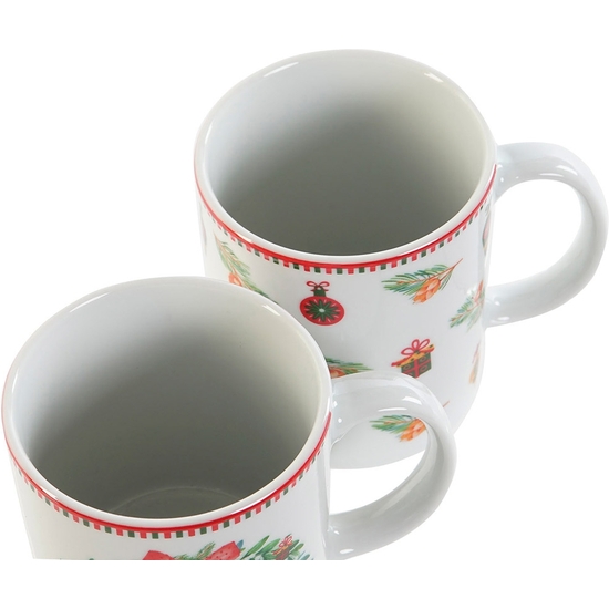 CAJA 12 TAZA MUG NAVIDAD 300 ML 2 MODELOS image 2