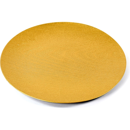 BAJOPLATO ORO PROLIPOPILENO 33 CM image 0