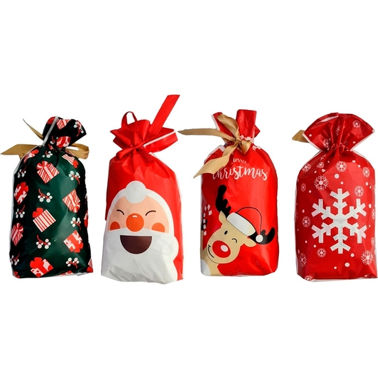 BOLSITAS PARA REGALOS NAVIDAD 15X13 - 4 MODELOS image 1