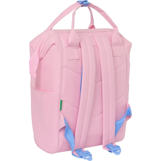 MOCHILA CON ASAS PARA PORTATIL 13" BENETTON "PINK" image 1