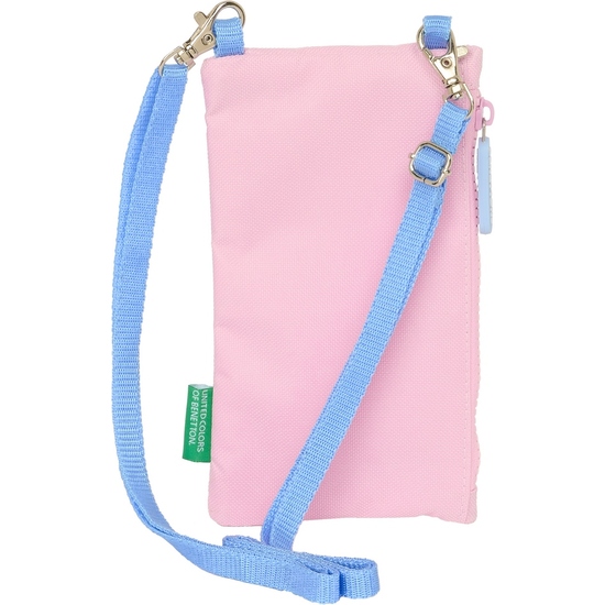 MONEDERO PORTAMOVIL BENETTON "PINK" image 1