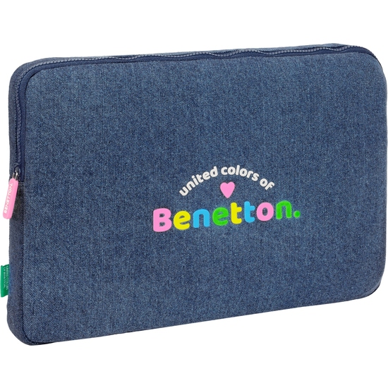 FUNDA PARA PORTATIL 15,6 BENETTON "DENIM" image 0