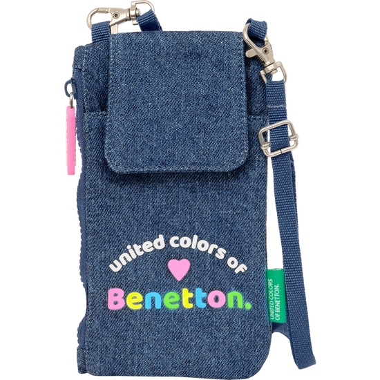 MONEDERO PORTAMOVIL BENETTON "DENIM" image 0