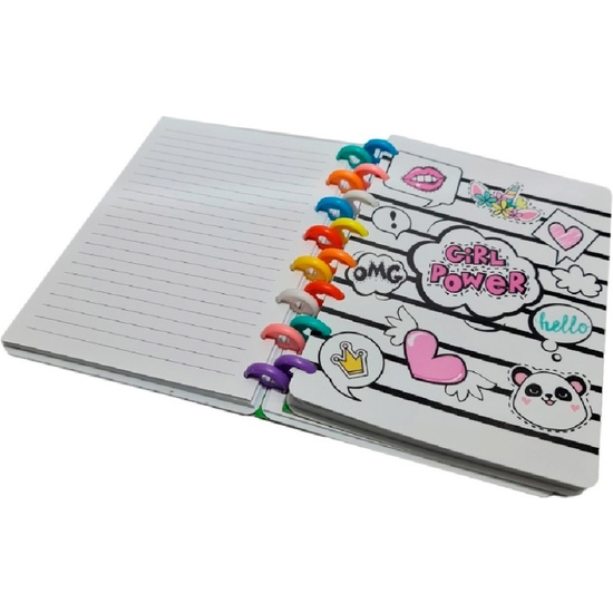 LIBRETA COLORS HOJAS INTERCAMBIABLES A5 - 4 MODELOS image 1