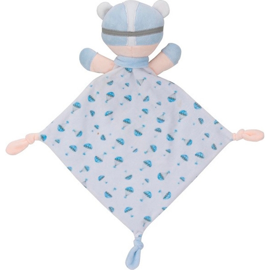 DUDU OSITO PARACAIDISTA EXTRASUAVE AZUL 28X17 image 1