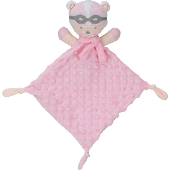 DUDU OSITO PARACAIDISTA EXTRASUAVE ROSA 28X17 image 0