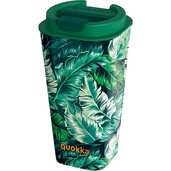 QUOKKA VASO CAFE DOBLE PARED PP JUNGLE 450 ML image 0