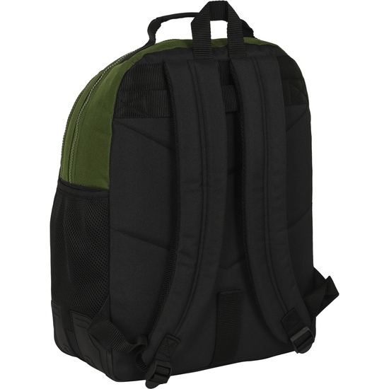 MOCHILA DOBLE ADAPT.CARRO SAFTA "DARK FOREST" image 1