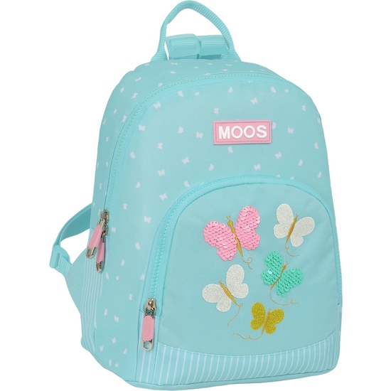 MINI MOCHILA RECICLADO MOOS "BUTTERFLIES" image 0