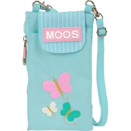 MONEDERO PORTAMOVIL RECICLADO MOOS "BUTTERFLIES" image 0