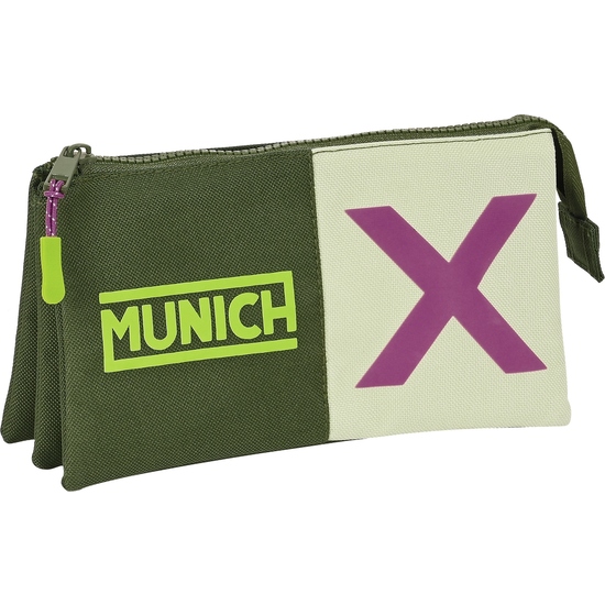 PORTATODO TRIPLE MUNICH "BRIGHT KHAKI" image 0