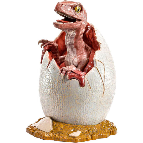 ESTATUA RAPTOR EGG JURASSIC PARK 12CM image 0