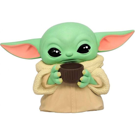 FIGURA HUCHA YODA THE CHILD MANDALORIAN STAR WARS 20CM image 1