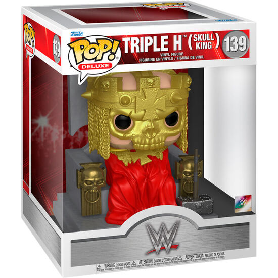 FIGURA POP DELUXE WWE TRIPLE H SKULL KING image 0