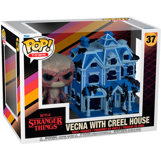 FIGURA POP TOWN STRANGER THINGS VECNA WITH CREEL HOUSE image 0