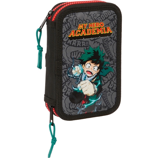 PLUMIER DOBLE PQÑO 28 PCS MY HERO ACADEMIA image 0