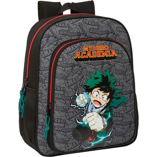 MOCHILA JUNIOR ADAPT.CARRO MY HERO ACADEMIA image 0