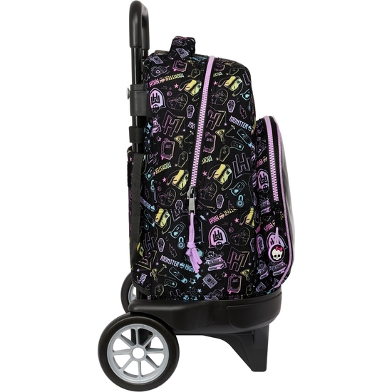 MOCHILA GDE. C/RUEDAS COMPACT EVOL. EXT. MONSTER HIGH image 2