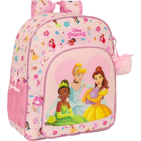 MOCHILA JUNIOR ADAPT.CARRO PRINCESAS DISNEY "SUMMER ADVENTURES" image 0