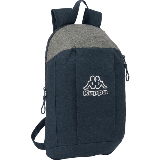 MINI MOCHILA CREMALLERA VERTICAL KAPPA "DARK NAVY" image 0