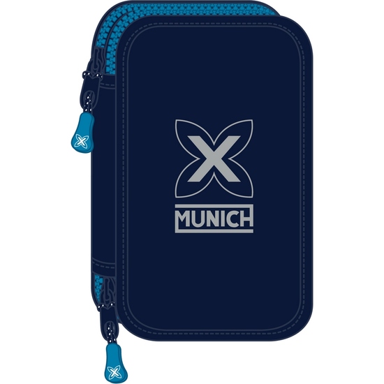 PLUMIER DOBLE PQÑO 28 PCS MUNICH "NAUTIC" image 0