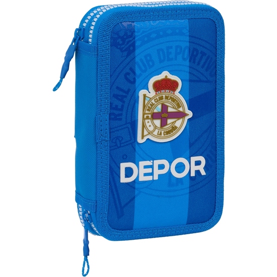 PLUMIER DOBLE PQÑO 28 PCS REAL DEPORTIVO DE LA CORUÑA image 0