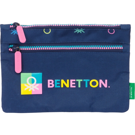 PORTATODO GDE. 2 CREMALLERAS BENETTON "COOL" image 0