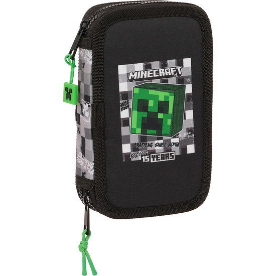 PLUMIER DOBLE PQÑO 28 PCS MINECRAFT image 0