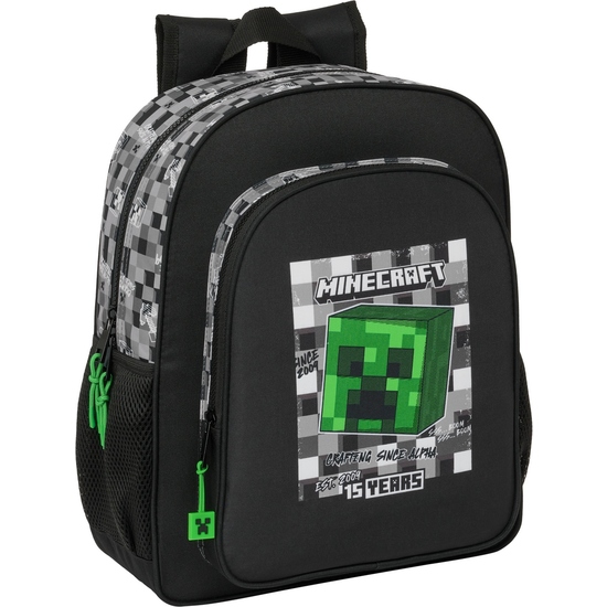 MOCHILA JUNIOR ADAPT.CARRO MINECRAFT image 0