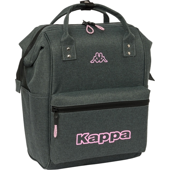 MOCHILA CON ASAS PARA PORTATIL 13" KAPPA "SILVER PINK" image 0