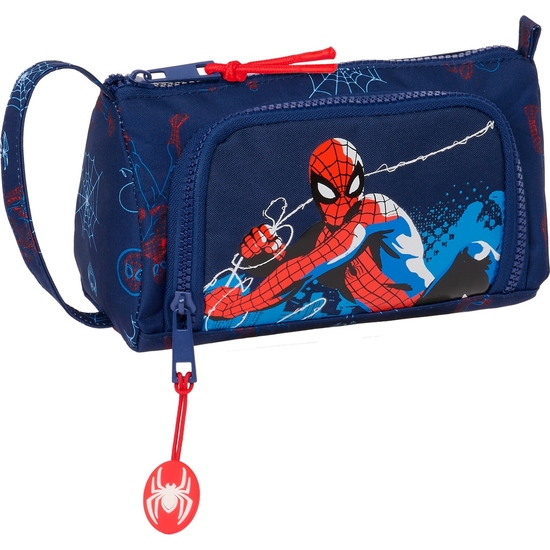 PORTATODO CON BOLSILLO DESPLEGABLE VACIO SPIDER-MAN "NEON" image 0