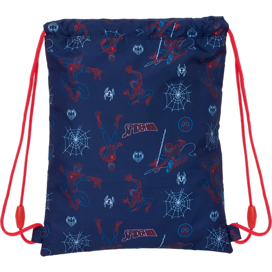 SACO PLANO JUNIOR SPIDER-MAN "NEON" image 1