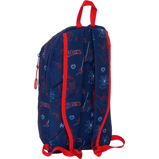 MINI MOCHILA CREMALLERA VERTICAL SPIDER-MAN "NEON" image 1