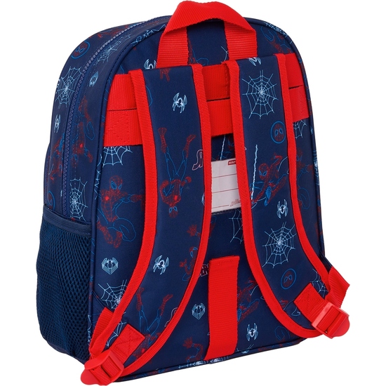 MOCHILA INFANTIL ADAPT.CARRO SPIDER-MAN "NEON" image 1