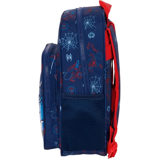 MOCHILA INFANTIL ADAPT.CARRO SPIDER-MAN "NEON" image 2