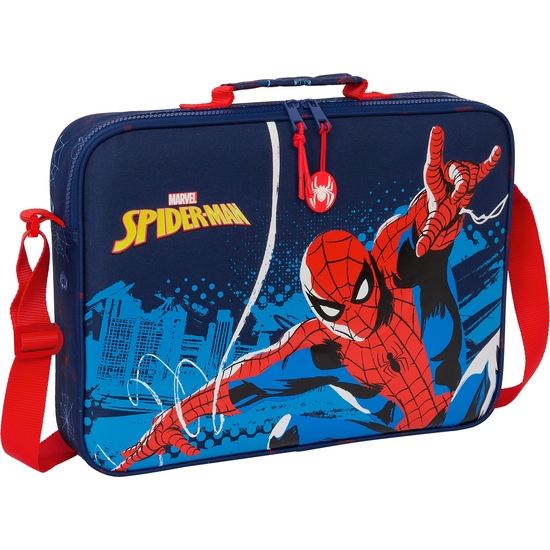 CARTERA EXTRAESCOLARES SPIDER-MAN "NEON" image 0