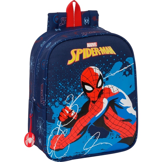 MOCHILA GUARDERIA ADAPT.CARRO SPIDER-MAN "NEON" image 0