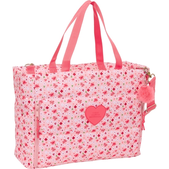 BOLSO CON BOLSILLO PARA PORTATIL 14,1 VMB "IN BLOOM" image 0