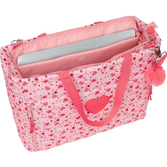 BOLSO CON BOLSILLO PARA PORTATIL 14,1 VMB "IN BLOOM" image 4