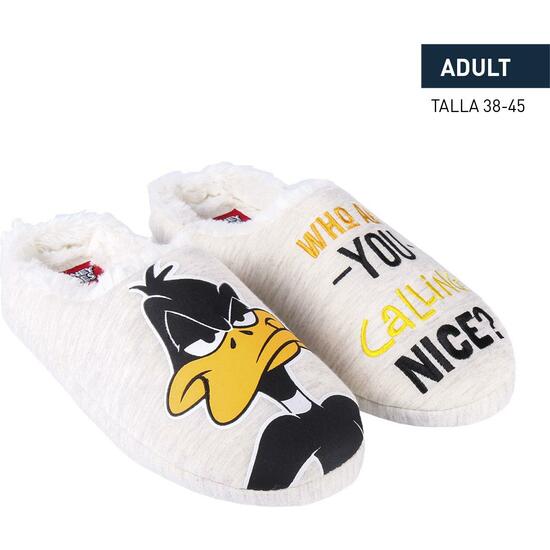 ZAPATILLAS DE CASA ABIERTA LOONEY TUNES LIGHT GRAY image 0