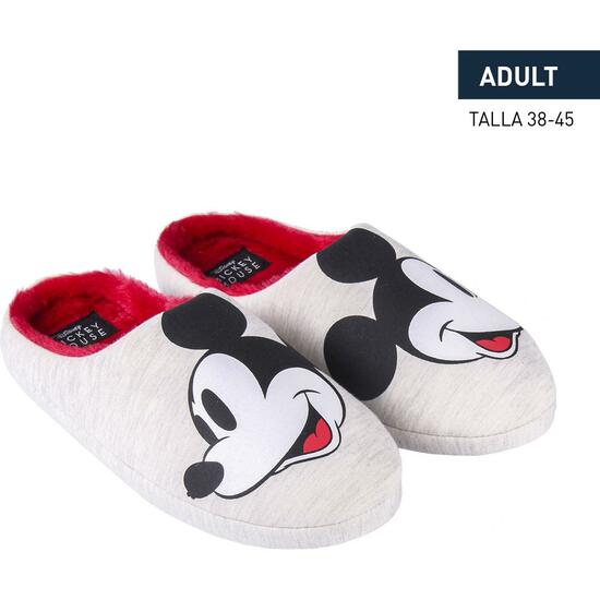 ZAPATILLAS DE CASA ABIERTA MICKEY LIGHT GRAY image 0