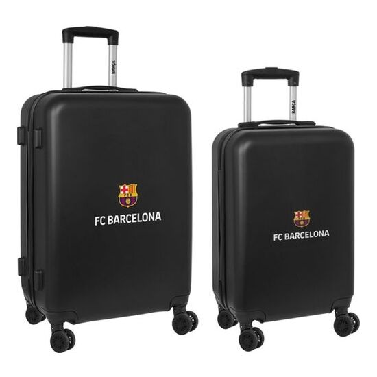 SET 2 TROLLEYS CABINA 20"+ MEDIANO 24" F.C.BARCELONA 3ª EQUIPACION image 0