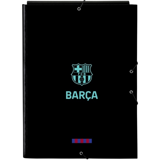 CARPETA FOLIO 3 SOLAPAS F.C.BARCELONA 3ª EQUIPACION image 0