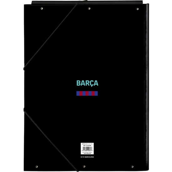 CARPETA FOLIO 3 SOLAPAS F.C.BARCELONA 3ª EQUIPACION image 1