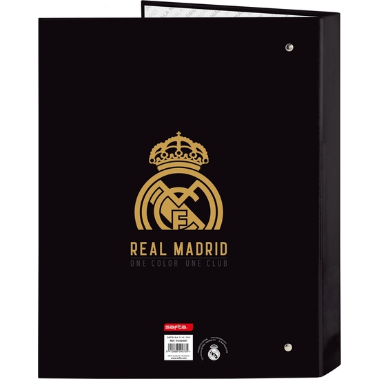 CARPETA FOLIO 4 ANI.MIXTAS REAL MADRID 3ª EQUIPACION image 1