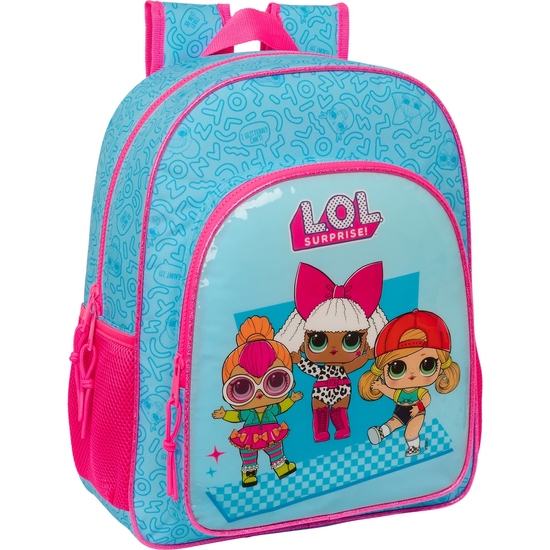 MOCHILA JUNIOR ADAPT.CARRO LOL SURPRISE! "DIVAS" image 0