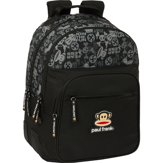 MOCHILA DOBLE ADAPT.CARRO PAUL FRANK "JOIN THE FUN" image 0